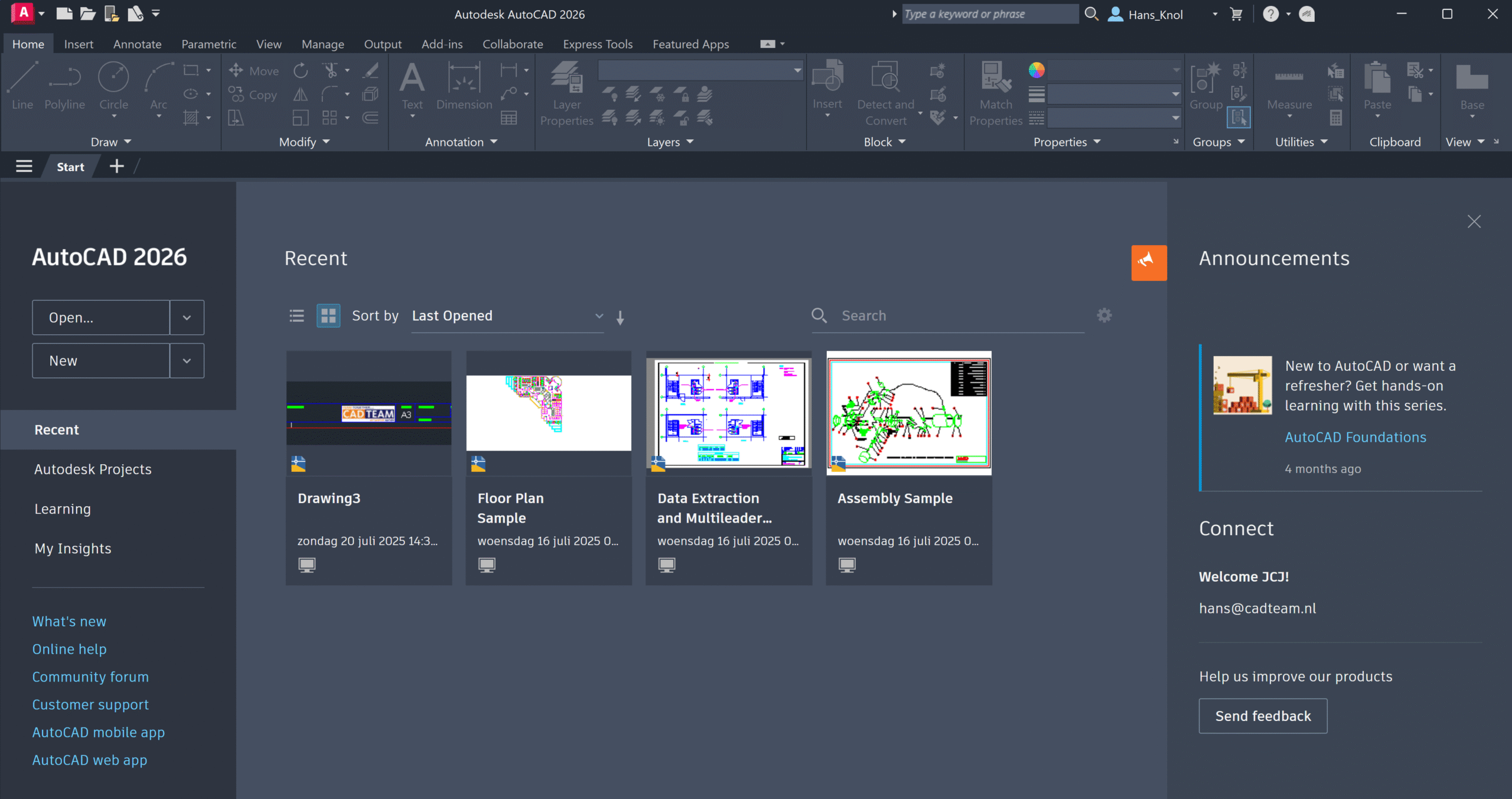 AutoCAD-interface uitgelegd: zo navigeer je als een pro