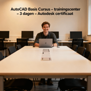 AutoCAD Basis Cursus - trainingscenter - 3 dagen - Autodesk certificaat