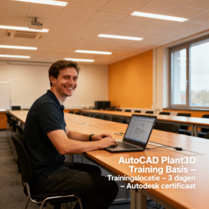 AutoCAD Plant3D Training Basis – Trainingslocatie - 3 dagen - Autodesk certificaat